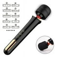 thumbnail image 5 of Personal Wand Massager for Women, Electric Handheld Massager, 10 Speeds with Strong Vibrations, Quiet, Waterproof, Cordless, for Neck Shoulder Back Foot Muscle Body Massage, Sport Recovery,Black, 5 of 7