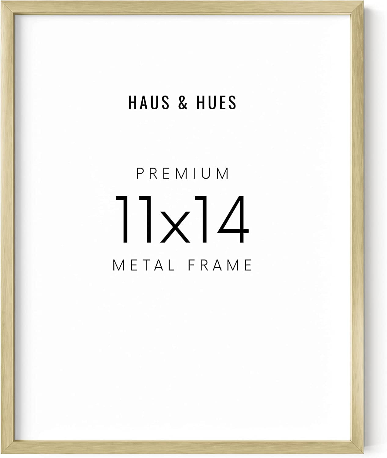 Haus and Hues 11x14 Gold Poster Frame Set of 1 11x14 Picture Frame