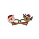 thumbnail image 1 of Gafas de fiesta con purpurina navideña, decoración navideña, gafas de disfraz, montura de gafas de yeacher papá noel y reno, 1 of 7