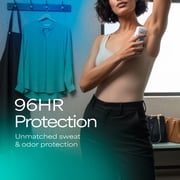 Degree Clinical Strength Antiperspirant Deodorant 96-Hour Sweat and Odor Protection Shower Clean Soft Solid 5x Types of Sweat, 1.6 oz
