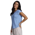 thumbnail image 3 of RBX Active Women's Short Sleeve High Low Soft V-Neck Tee, 3 of 3