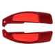 thumbnail image 3 of Pieza modificada para automóvil, paleta de cambio de extensión de dirección de fibra de carbono roja, accesorios para automóvil confiables y duraderos, 3 of 8