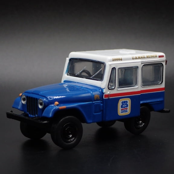 Open Box 1970 70 JEEP DJ5 US MAIL POSTAL CARRIER USPS GPK 1/64 SCALE DIECAST MODEL CAR