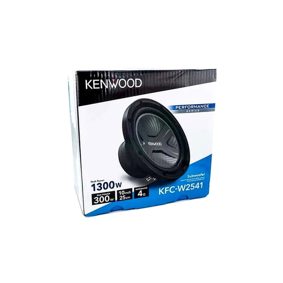 Kenwood KFC-W2541 10" 1,300-Watt Max Subwoofer