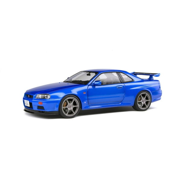 1999 Nissan Skyline Gt R R34 Bayside Blue Solido S 1 18 Scale Diecast Model Toy Car Walmart Com Walmart Com 1999 Nissan Skyline Gt R R34 Bayside Blue Solido S 1 18 Scale Diecast Model Toy Car Walmart Com Walmart Com