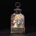 thumbnail image 3 of Roman 9.5" LED Lighted Angel with Holy Family Christmas Snow Globe Lantern, 3 of 3