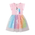 thumbnail image 1 of Robes de Fête pour Filles 3-8 Ans Unicorn, 1 of 3