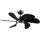 thumbnail image 2 of Ventilador de Techo Megaluz Con Lámpara Luz Fría y Cálida Negro CF1133-30, 2 of 2
