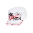 thumbnail image 2 of TopHeadwear Football Mom Distressed Adjustable Cadet Cap - White, 2 of 2