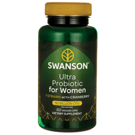 Swanson Ultra Probiotic for Women 25 Billion Cfu 60 Veg Caps