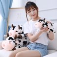 thumbnail image 3 of Animales de peluche de vaca, regalos de almohada de vaca de peluche suave para niños, regalo de juguete de almohada para dormir para novia de niñas, tamaño múltiple (50 cm / 19.7in) JAMW Sencillez, 3 of 5