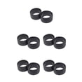 thumbnail image 2 of ZLight 2 Pieces Tennis Racket Grip Ring Badminton Bat Overgrip Fix Kit Grip Tape Protector Supplies Professional Accessories Black 5Set, 2 of 6
