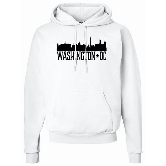 Inktastic Washington Dc City Skyline Adult Hoodie Sweatshirt