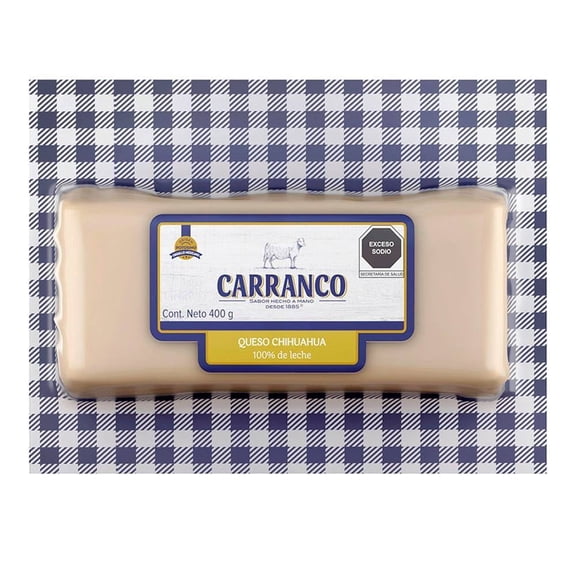 Queso Chihuahua Carranco 400 g