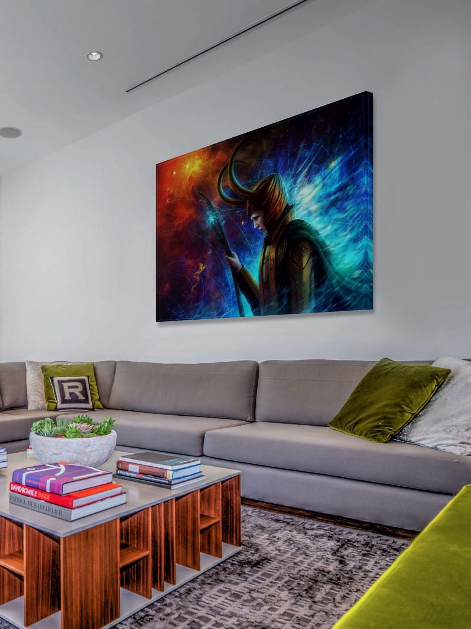 Marmont Hill 'Loki' by Jonas J dicke Painting Print on Wrapped Canvas