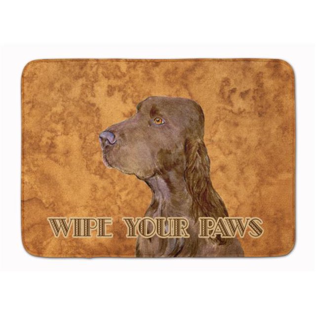 Carolines Treasures SS4879RUG Field Spaniel Wipe Your Paws Machine Washable Memory Foam Mat
