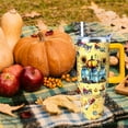 thumbnail image 4 of Fall Tumbler 40 oz Tumbler with Handle and Straw Lid Leak Proof - Welcome Home Pumpkin Coffee Mug Autumn Thanksgiving Fall Gifts for Women Happy Party, 4 of 6