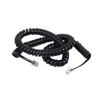 Belkin - Handset cable - RJ-9 male to RJ-9 male - 12 ft - black