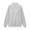 Gray, variant on Tqcoqu Women's Solid Mock Neck Sweatshirt,Drop Shoulder Long Sleeve Curved Split Hem Loose Casual Pullover Top
