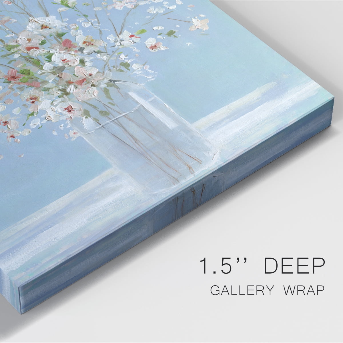 Cherry Blossom Arrangement Premium Gallery Wrapped Canvas - Ready to Hang
