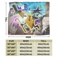 thumbnail image 3 of Gravity Falls Blankets Ultra Soft Flannel Blanket All Season Fuzzy Blanket Fluffy Cozy Blanket For Couch Bed Sofa 40"X30", 3 of 9