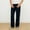 w93# Navy125, variant on Wuxian Boys Linen Pants Casual Solid Color Drawstring Elastic Waist Wide Leg Ankle-Tied Trousers Comfortable Breathable Summer School Uniform Sports Joggers,Army Green,6-7 Years