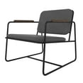 thumbnail image 5 of Whythe PU Leather Low Accent Chair 2.0 in Corten, 5 of 7
