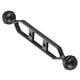 thumbnail image 4 of Cateissary 5 7 9 11 pulgadas cabeza de bola doble 1 adaptador de articulación brazo de extensión para abrazadera de mariposa subacuática montaje Accesorios de cámara y óptica Negro 177.8 mm, 4 of 6