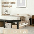 thumbnail image 7 of RLDVAY 12 inch Queen Bed Frame,Heavy Duty Metal Platform,No Box Spring Needed,Noise-Free,Easy Assembly, 7 of 7