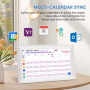15.6 Inch Smart Wall Planner Digital Calendar And Chore Chart, 1920x1080 Touchscreen Interactive Display For Family Schedules, Wall Mount Included, Great For Organizing Your Daily Life