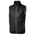 thumbnail image 2 of Men's Cutter & Buck Black Clemson Tigers Big & Tall Rainier PrimaLoft Eco Full-Zip Puffer Vest, 2 of 3