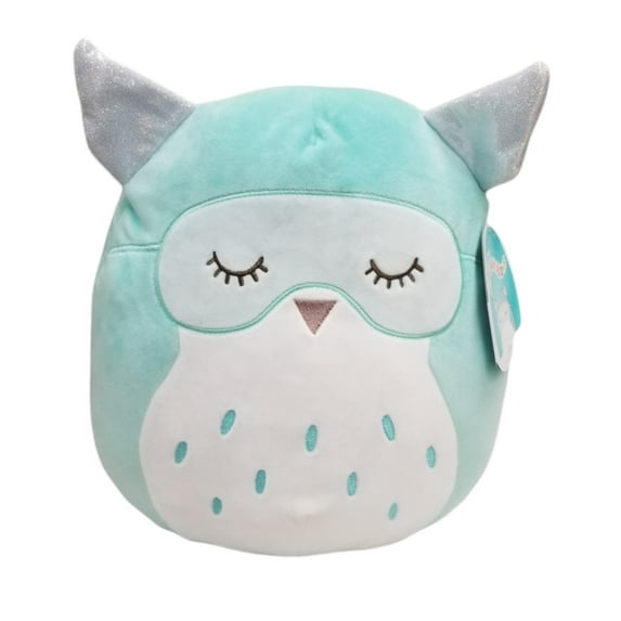 Squishmallows 14" Lida the Sleeping Owl with Sleep Mask Mint Green