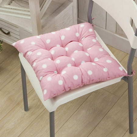 

CRAMAX Durable Polka Chair Cushion Garden Dining Home Office Seat Soft Pad 40x40cm