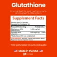 thumbnail image 3 of HealthFare Glutathione Supplement 1000mg | Reduced GSH Antioxidant | 98%+ Highly Purified | 150 Vegan Capsules | Immune & Detox Support | Non-GMO, Gluten-Free | Made in USA, 3 of 7