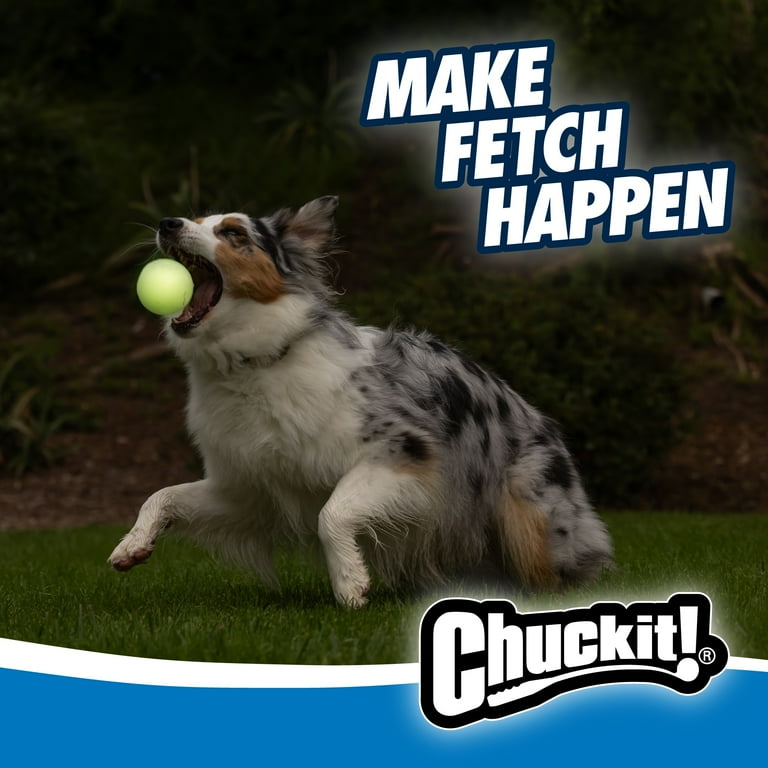 Chuckit! Max Glow Rubber Dog Ball Fetch Toy, Medium photo 6