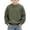 Army Green, variant on Sweatshirts for Boys and Girls Waffle Knit Crew Neck Loose Long Sleeve Pullover Tops Fall Winter Going out Outdoor Activity Shirts Casual Comfy Soft Blouses