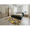thumbnail image 4 of Ahgly Company Indoor Rectangle Abstract Reddish Brown Abstract Area Rugs, 5' x 8', 4 of 6