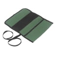 thumbnail image 1 of Knife Roll Bag, Knife Roll Case Multifunctional Wide Applications 4 Pocket Canvas  for Camping, 1 of 7