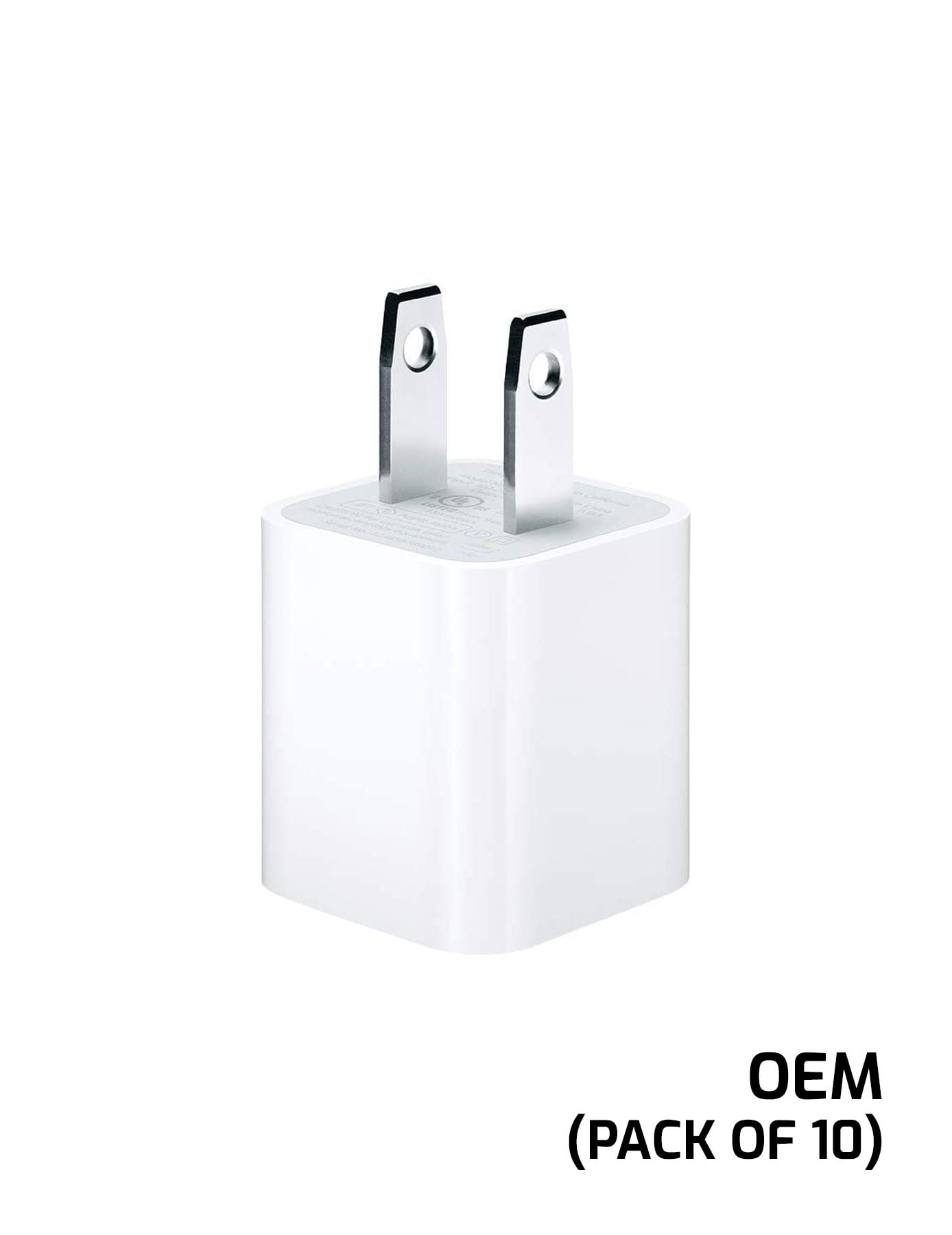 5w USB Power Adapter for Apple (A1385) (Pack of 10) (OEM)