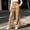 Brown, variant on Womens Straight Leg Jeans Flower Print Baggy High Waisted Barrel Jeans Vintage Boho Denim Pants with Pockets Trendy Summer Streetwear Denim Floral Pants(White,L)
