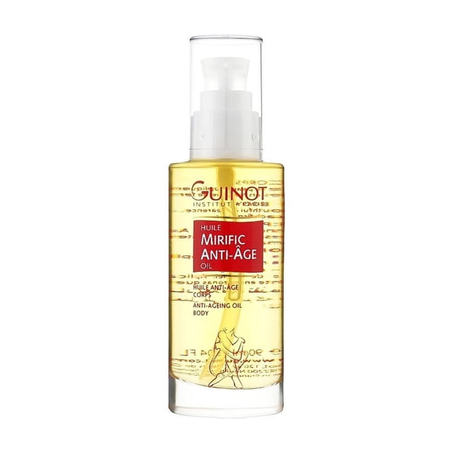 Aceite antienvejecimiento Guinot Mirific que nutre, reafirma y tonifica la piel