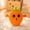 Orange, variant on Msgweeeg Stuffies Plush Toys Soft Musical Sensory Toy Interactive Toy with Sounds Touch Activated Doll Mode Educational Toy Fruit Style Gift