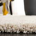 thumbnail image 5 of Safavieh Evolution Rothesay Solid Shag Area Rug, Ivory, 5'3" x 7'6", 5 of 11