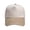 Khaki, variant on Gsakboxl Sun Hat Unisex Beige Crown Striped Brim Two Tone Trucker Hat Soft Light Cotton Adjustable Curved Bill Dad Hat UPF Sun Protection Cap For Summer Sports Outdoor Daily Wear
