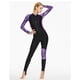 thumbnail image 3 of Traje de baño de una pieza con cremallera frontal Macarena Traje de buceo de cuerpo entero, 3 of 7