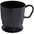 thumbnail image 1 of Party Essentials Deluxe/Elegance Hard Plastic 8-Ounce Coffee Cups, 10-Count, Black, 1 of 6