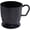 20-Count (Pack of 10), variant on Party Essentials 8-Ounce Hard Plastic Coffee Cup/Tea Mug with Handle, 20-Count, Bistro Black