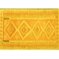 thumbnail image 1 of Ahgly Company Indoor Rectangle Oriental Yellow Traditional Area Rugs, 8' x 10', 1 of 4