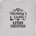 thumbnail image 4 of Inktastic Mommy Daddy Little Valentine Boys or Girls Long Sleeve Toddler T-Shirt, 4 of 5