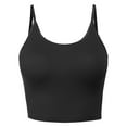thumbnail image 3 of FashionMille Women Workout Yoga Spaghetti Strap Tank Camisole Crop Tank Top, 3 of 5